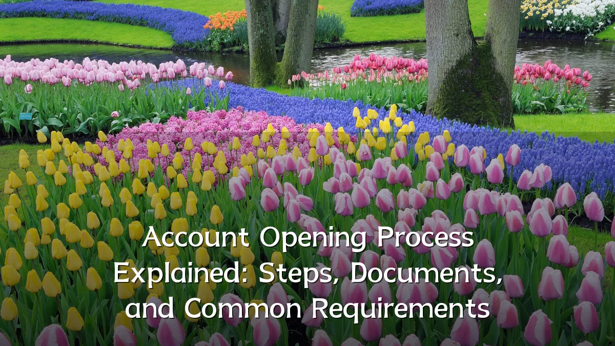 Account Opening Process Explained: Steps, Documents, and Common Requirements