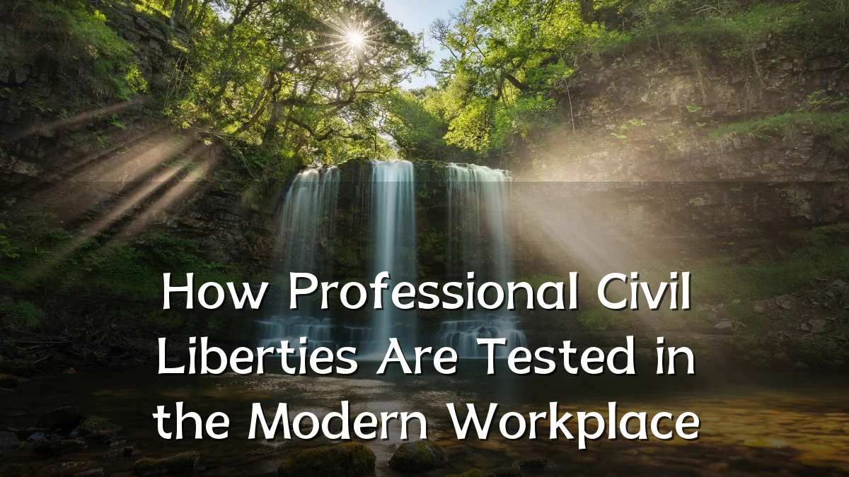 How Professional Civil Liberties Are Tested in the Modern Workplace
