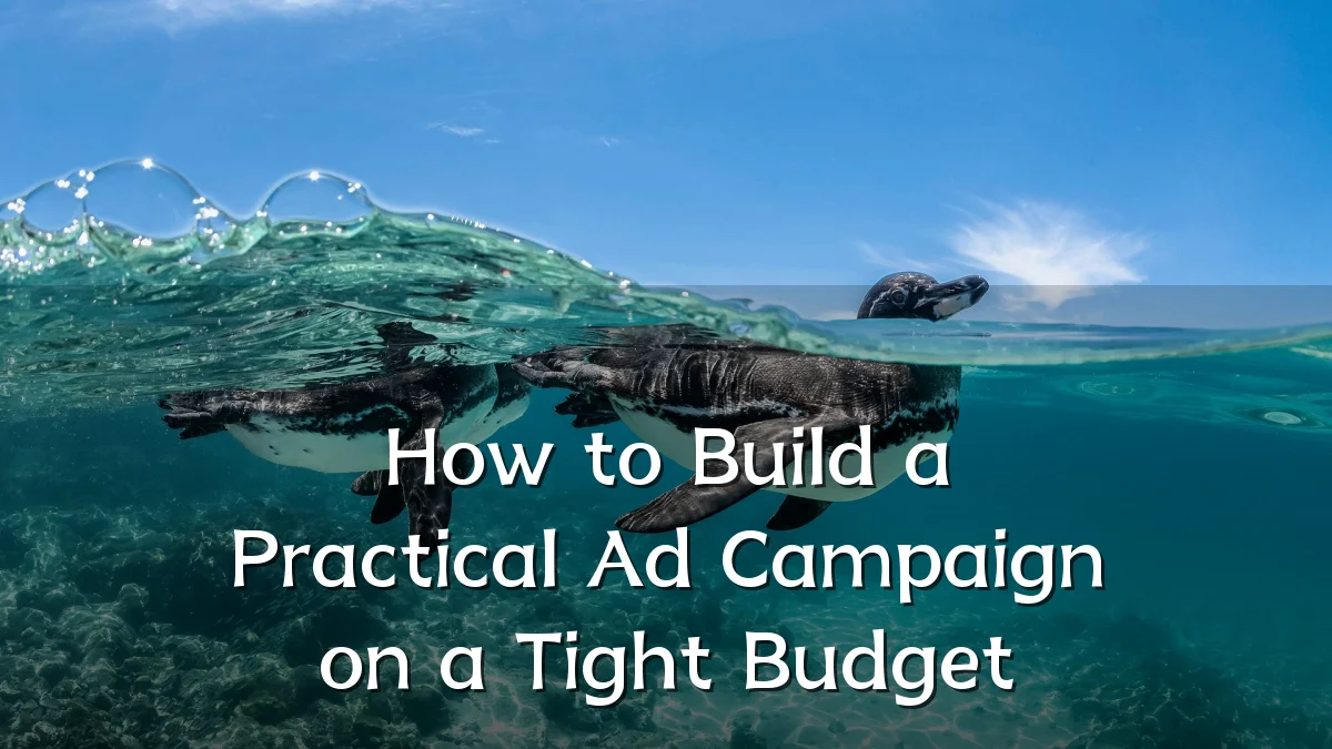 How to Build a Practical Ad Campaign on a Tight Budget