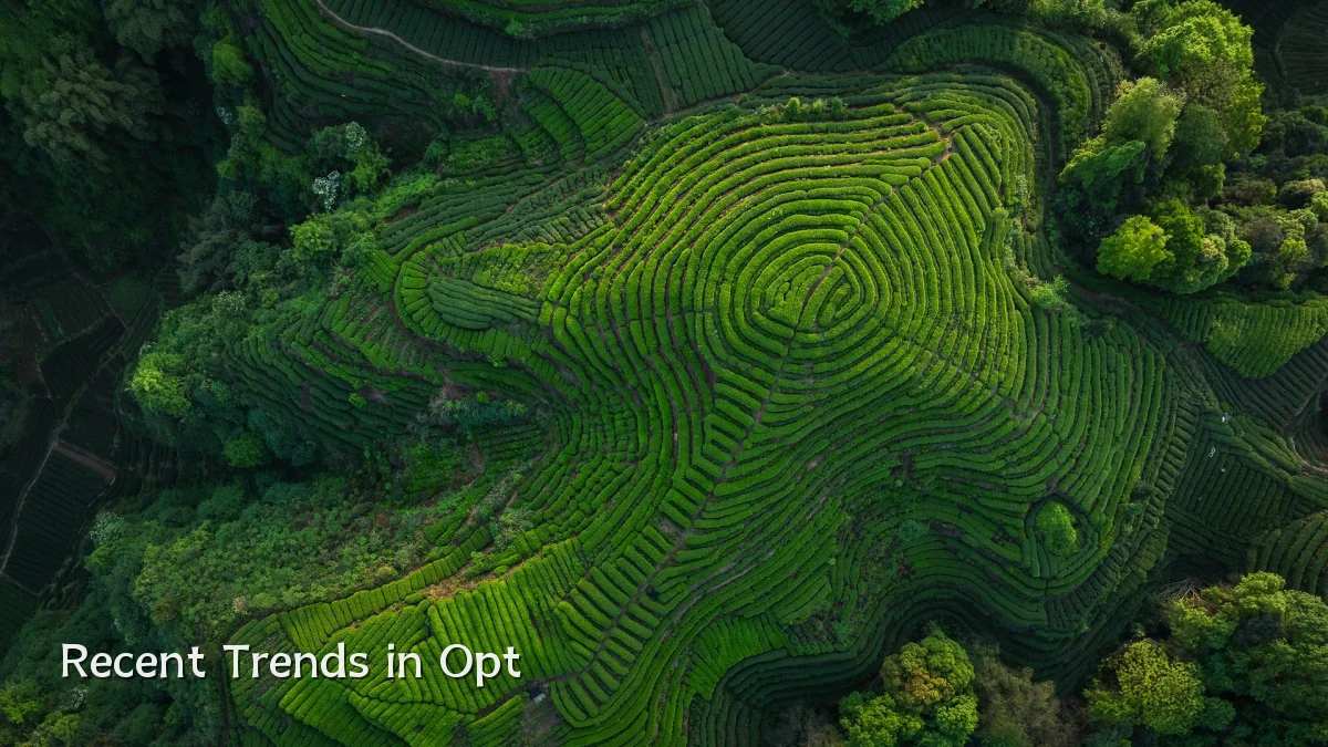 Recent Trends in Opt
