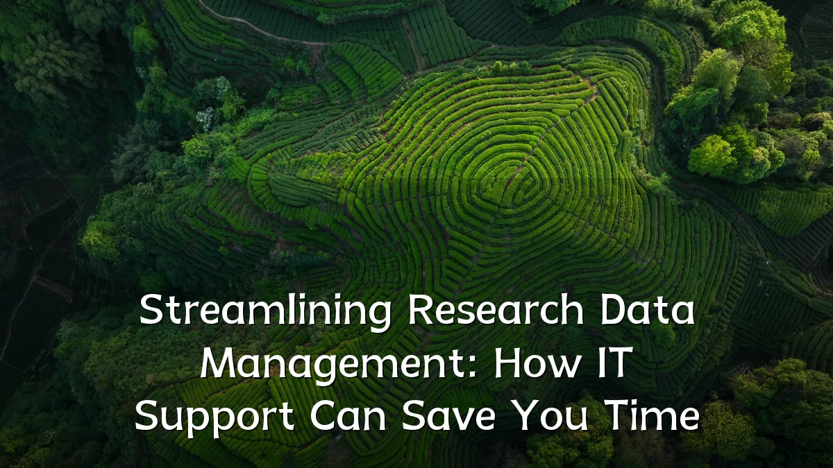 Streamlining Research Data Management: How IT Support Can Save You Time