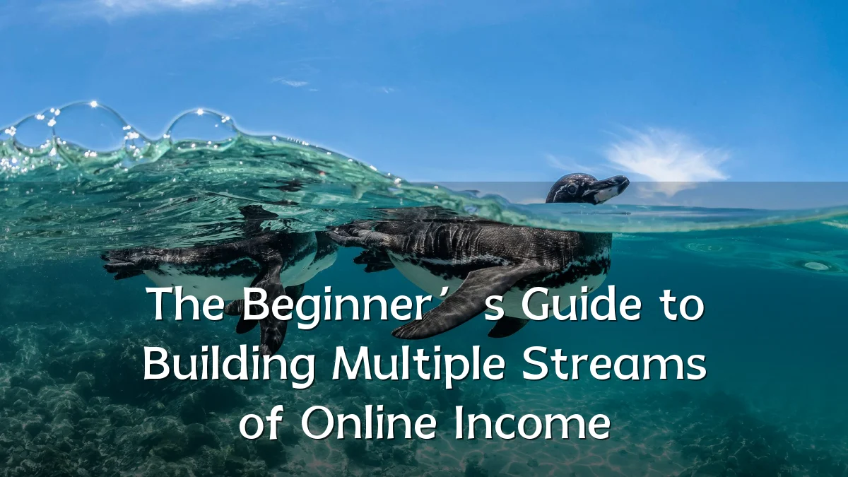 The Beginner’s Guide to Building Multiple Streams of Online Income