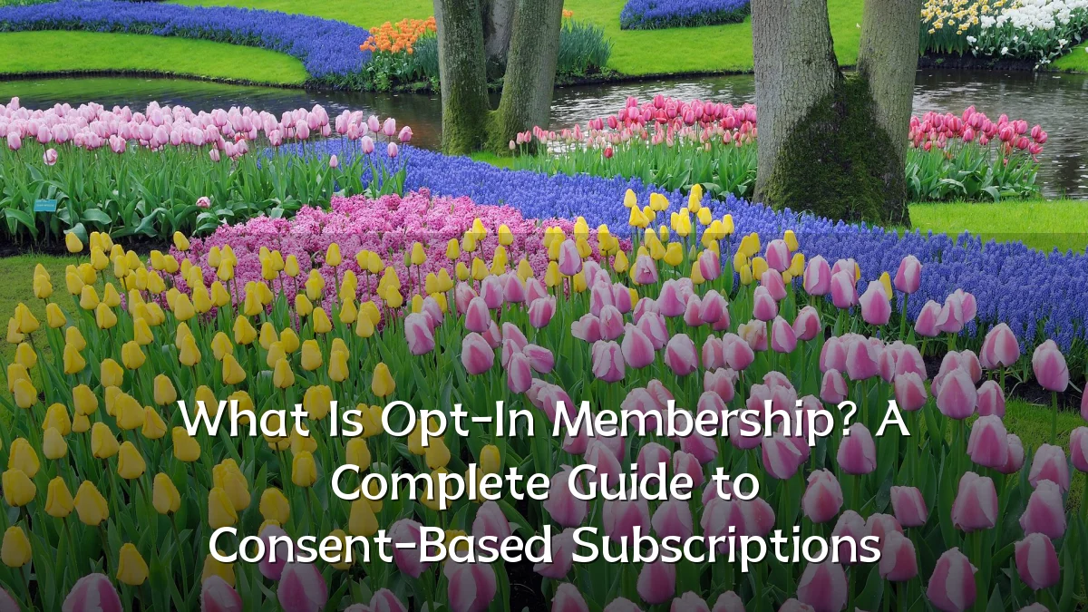 What Is Opt-In Membership? A Complete Guide to Consent-Based Subscriptions