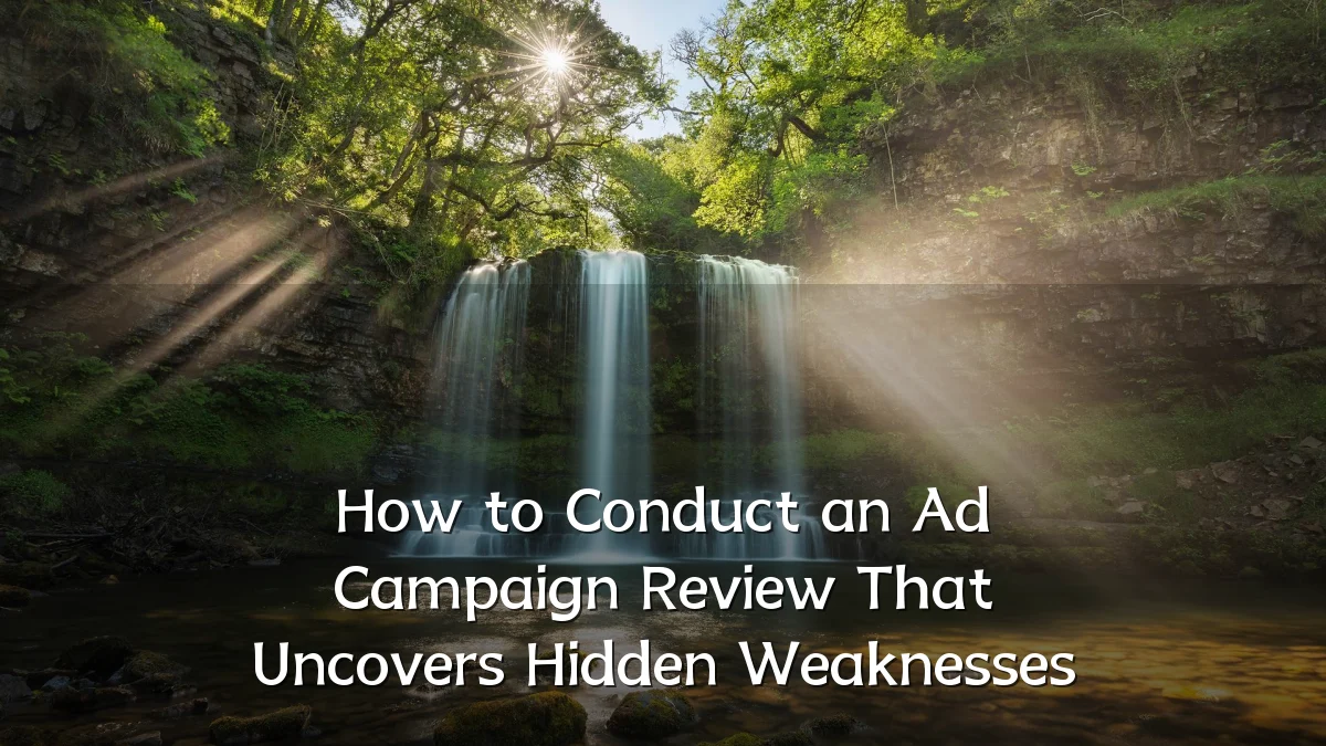 How to Conduct an Ad Campaign Review That Uncovers Hidden Weaknesses