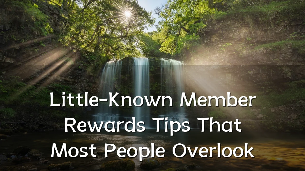 Little-Known Member Rewards Tips That Most People Overlook