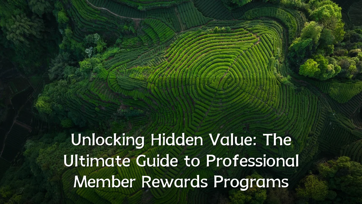 Unlocking Hidden Value: The Ultimate Guide to Professional Member Rewards Programs