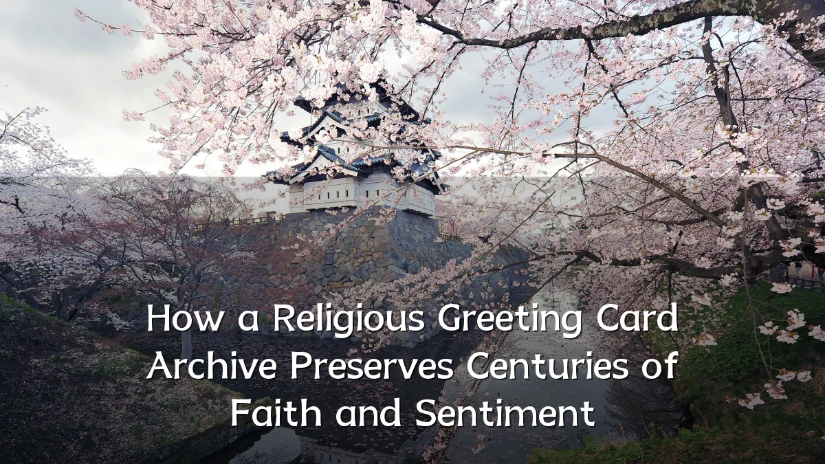 How a Religious Greeting Card Archive Preserves Centuries of Faith and Sentiment